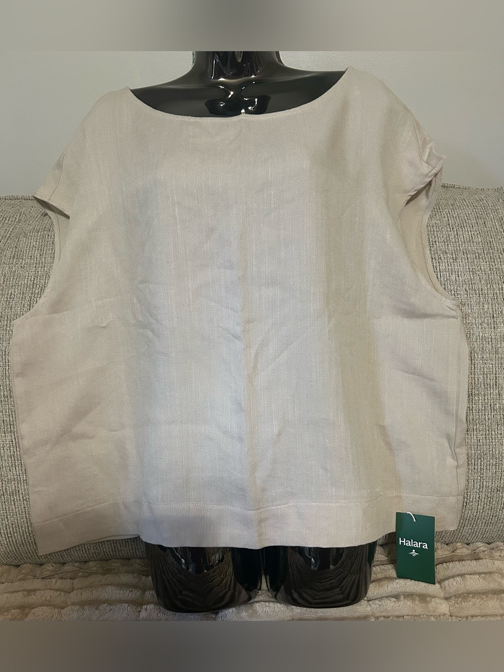 HALARA Cap Sleeve Pullover Top